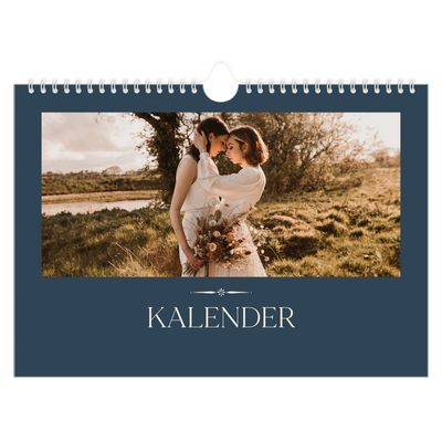 Fotokalender A4 — Skifer & seriffer [kalender forside]