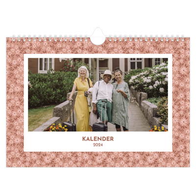 A5 Foto Kalender — Fuld blomstring [kalender forside]