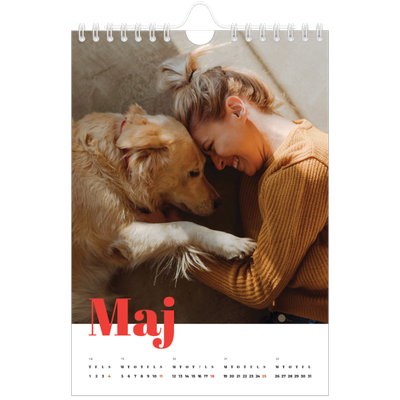 A5 Foto Kalender — Et fantastisk år [kalender forside]