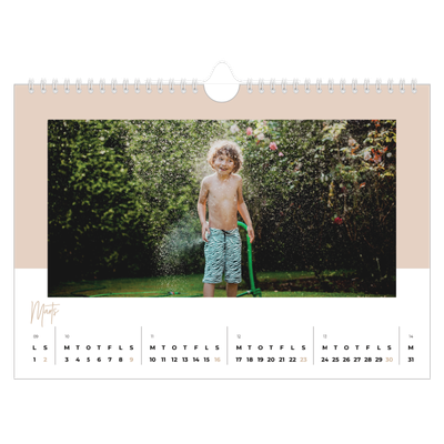 Fotokalender A4 — Jordiske rammer [Marts]