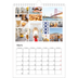 Fotokalender A4 (20 x 30 cm) — Billedgitter [Marts]