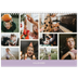 Fotokalender A4 dobbelt (30 x 40 cm) — Pastel kapitler [kalender forside]