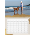 Fotokalender A4 dobbelt (30 x 40 cm) — Classic Gold [Marts]