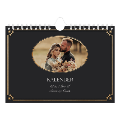 A5 Foto Kalender — Vintage klassisk [kalender forside]