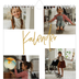 Årskalender kvadratisk — Guldstift [kalender forside]