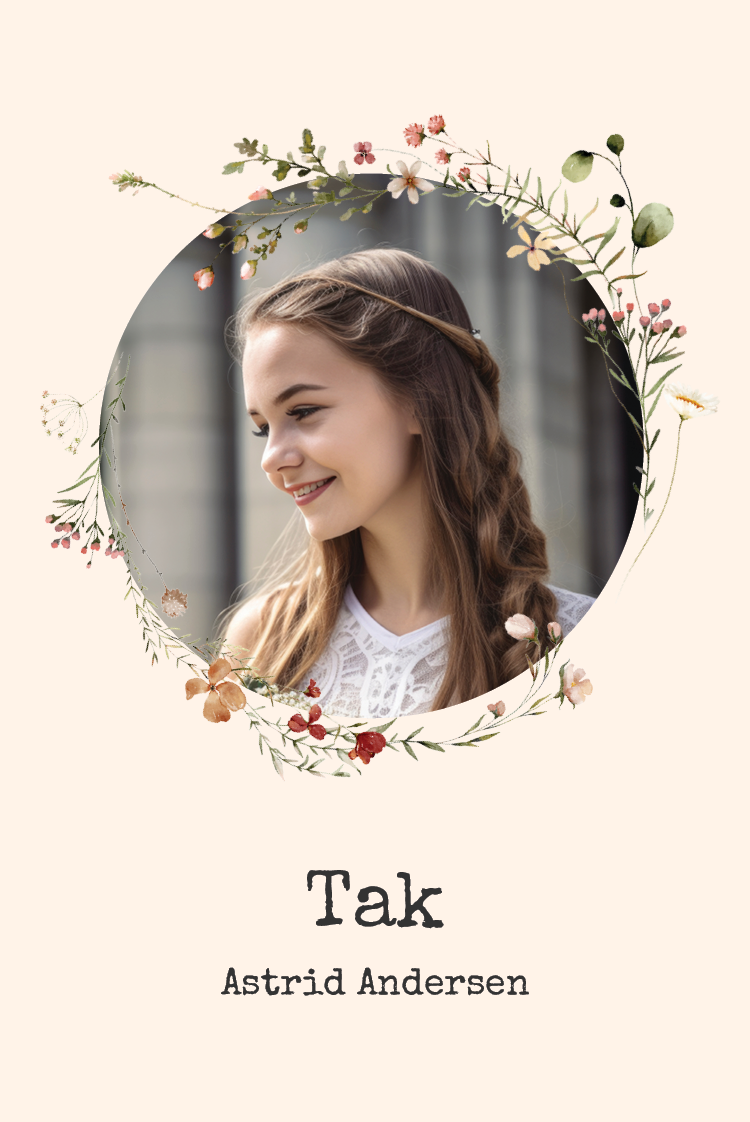 Takkekort — Hemmelig have