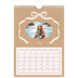 A5 Foto Kalender — Ramme med sløjfe [Marts]