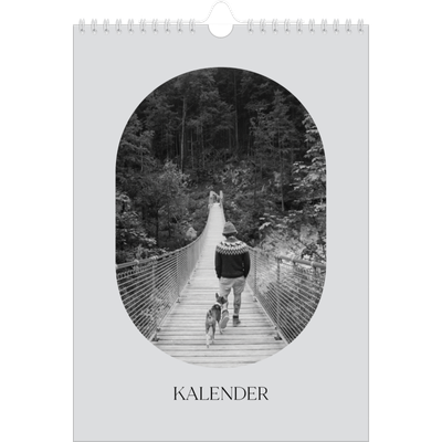 Fotokalender A4 (20 x 30 cm) — Den åbne vej [kalender forside]