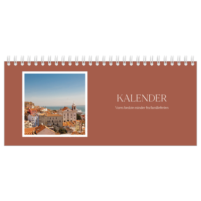 Bordkalendere — Klassiske farver [kalender forside]