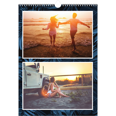 Årskalender A3 — Botanisk stil [kalender forside]