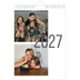 A5 Foto Kalender — Måneder i tal [kalender forside]