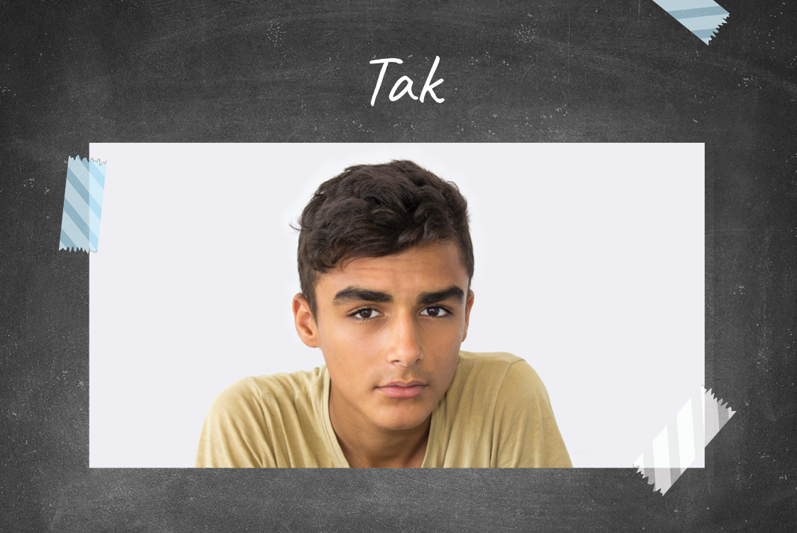 Takkekort — Rustik tavle