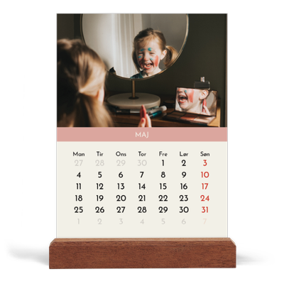 Staffeli kalender - stående  — Pastel kapitler [kalender forside]