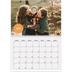 Fotokalender A4 dobbelt (30 x 40 cm) — Fotoklistermærke [April]