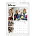A5 Foto Kalender — Avisstil [Februar]