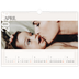 A3 Foto Kalender — Overlappende tekst [April]