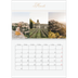 Fotokalender A4 dobbelt (30 x 40 cm) — Elegant guld [Marts]