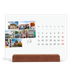 Staffeli kalender - liggende  — Byferie (hvid) [Februar]