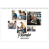 Fotokalender A4 dobbelt (30 x 40 cm) — Bogen om mig [kalender forside]