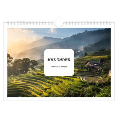Fotokalender A4 — Den fulle historie [kalender forside]
