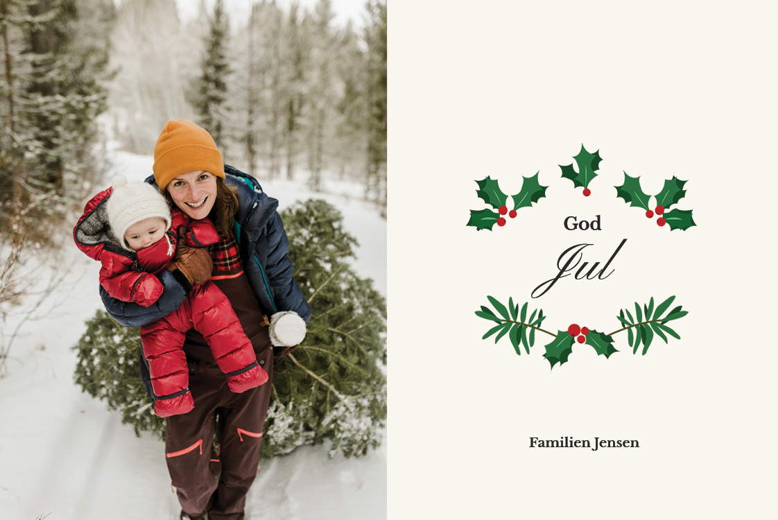 Kort — Traditionel jul