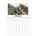 Fotokalender A4 dobbelt (30 x 40 cm) — Simpelt billede [Februar]