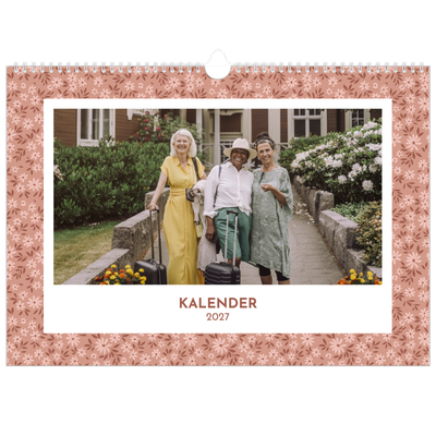A3 Foto Kalender — Fuld blomstring [kalender forside]