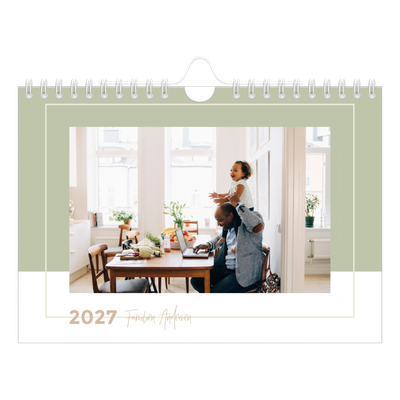 A5 Foto Kalender — Jordiske rammer [kalender forside]