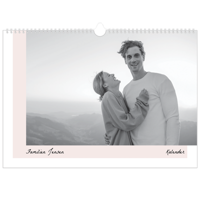 A3 Foto Kalender — Farverige rammer [kalender forside]