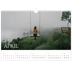 A3 Foto Kalender — Simpel serif [April]