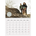 Fotokalender A4 dobbelt (30 x 40 cm) — Fotoklistermærke [Marts]