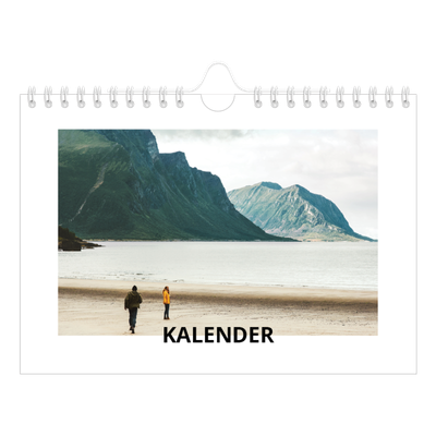 A5 Foto Kalender — White space [kalender forside]