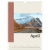 Årskalender A3 — Verdens seværdigheder [April]