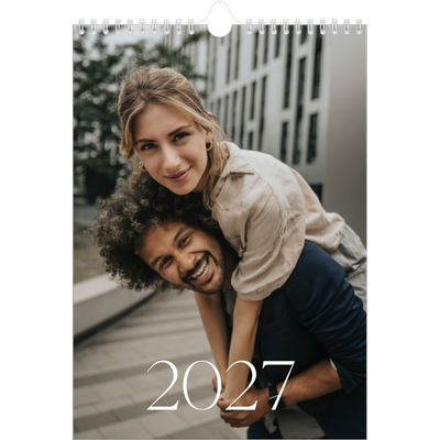 Fotokalender A4 (20 x 30 cm) — Store billeder [kalender forside]