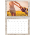 Fotokalender A4 dobbelt (30 x 40 cm) — Paneler i træ [kalender forside]
