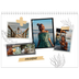 Fotokalender A4 dobbelt (30 x 40 cm) — Scrapbook stil [kalender forside]