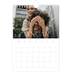 A5 Foto Kalender — Store billeder [Januar]