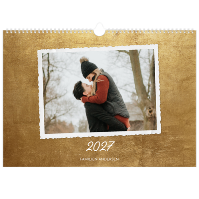 A3 Foto Kalender — Vintage [kalender forside]
