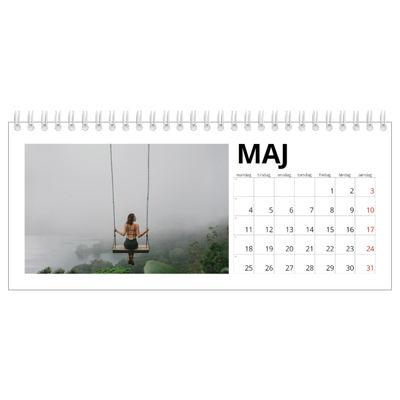 Bordkalendere — White space [kalender forside]