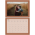 Fotokalender A4 dobbelt (30 x 40 cm) — Jordfarver [Marts]