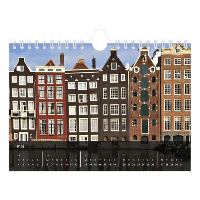 A5 Foto Kalender — Transparent kalender [kalender forside]