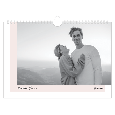 Fotokalender A4 — Farverige rammer [kalender forside]