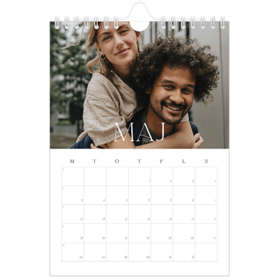 A5 Foto Kalender — Store billeder [kalender forside]
