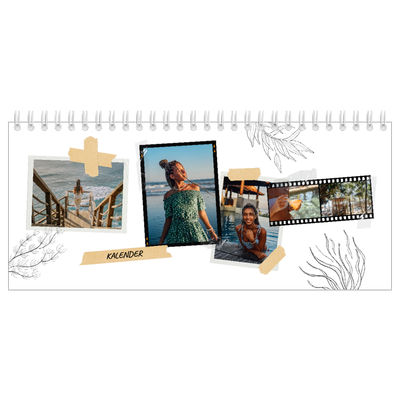 Bordkalendere — Scrapbook stil [kalender forside]