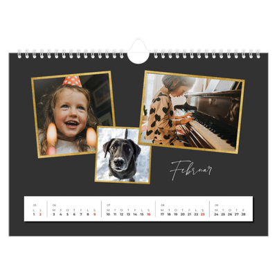 Fotokalender A4 — Gode minder [Februar]