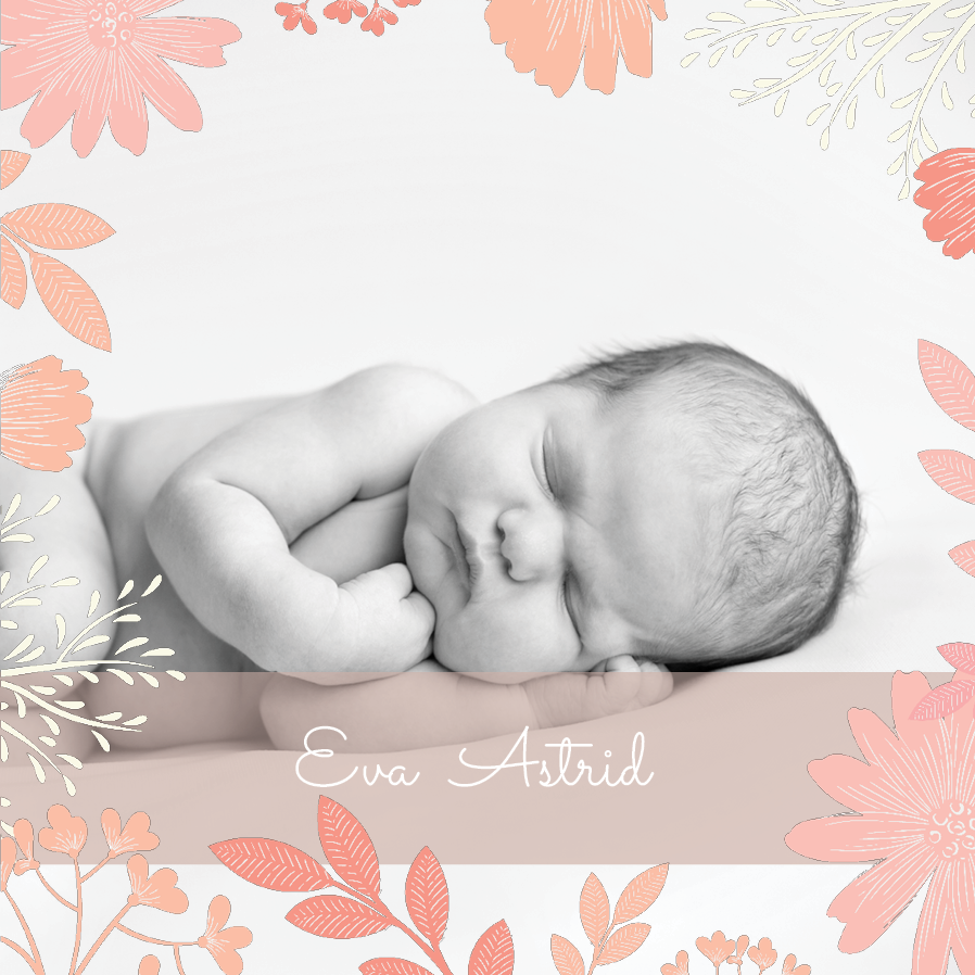 Invitationer — Blomsterbaby