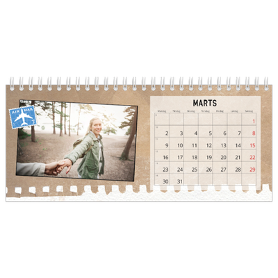 Bordkalendere — Parts unknown [Marts]