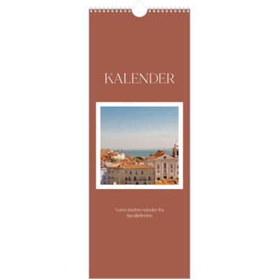 Køkkenkalender  — Klassiske farver [kalender forside]