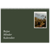 Fotokalender A4 dobbelt (30 x 40 cm) — Redaktionel Jord [kalender forside]