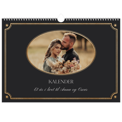 A3 Foto Kalender — Vintage klassisk [kalender forside]
